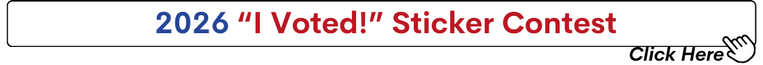 2026 I Voted Sticker Contest Entry Form