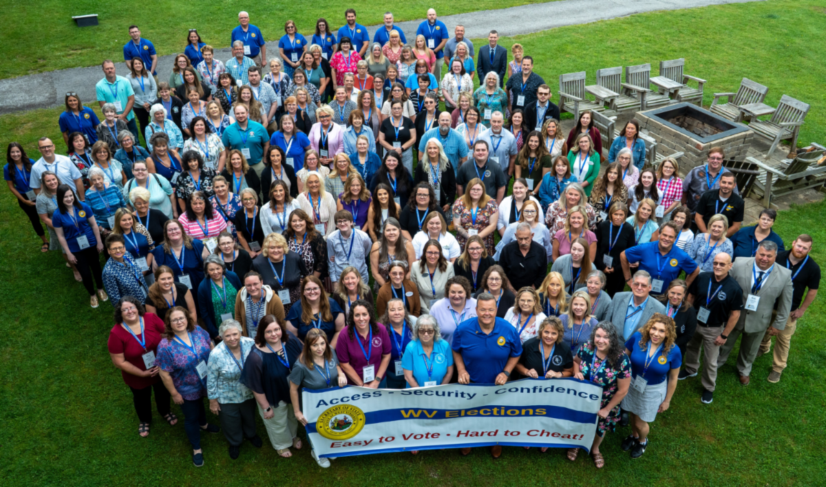 Group Photo from the 2025 WV County Clerk Election Training Conference