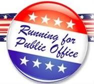 Running for Public Office Button