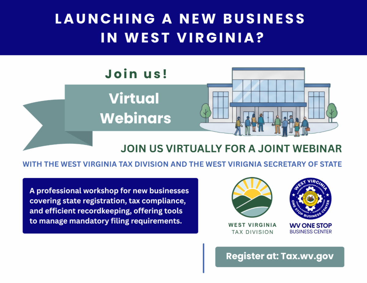 New West Virginia One Stop Business Center Seal
