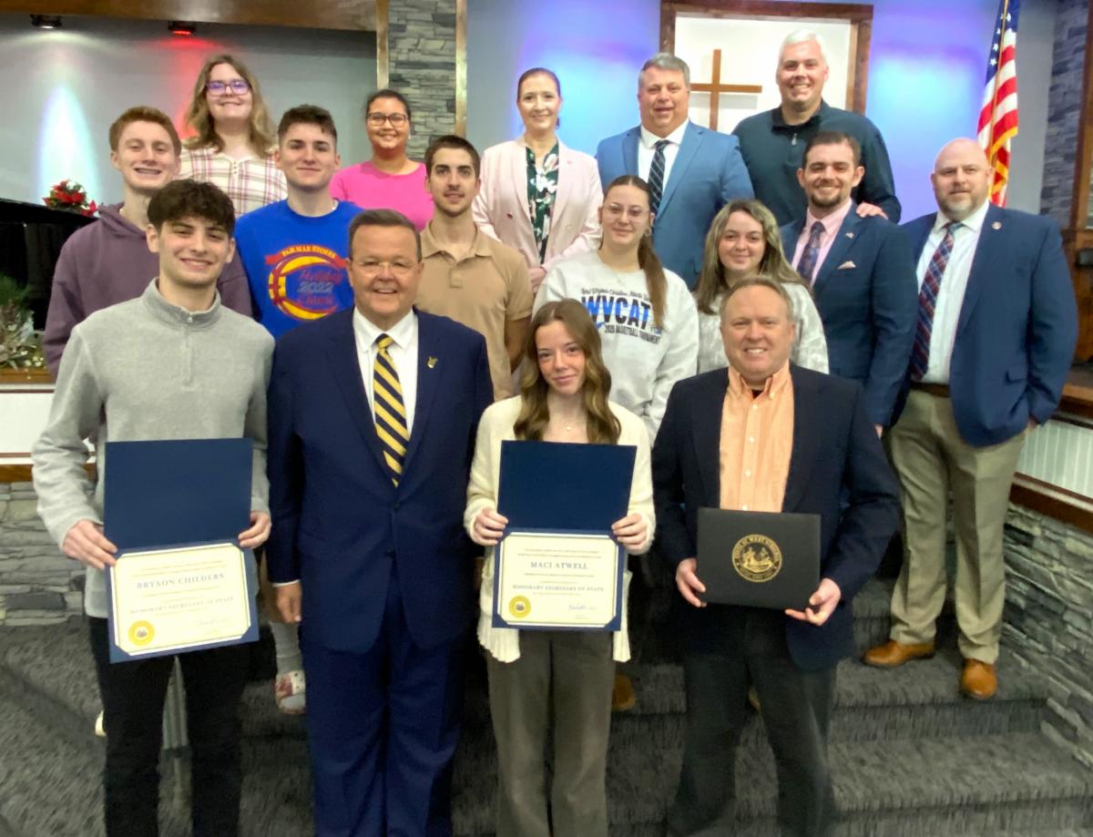 Calvary Baptist Academy Jennings Randolph Award presentation