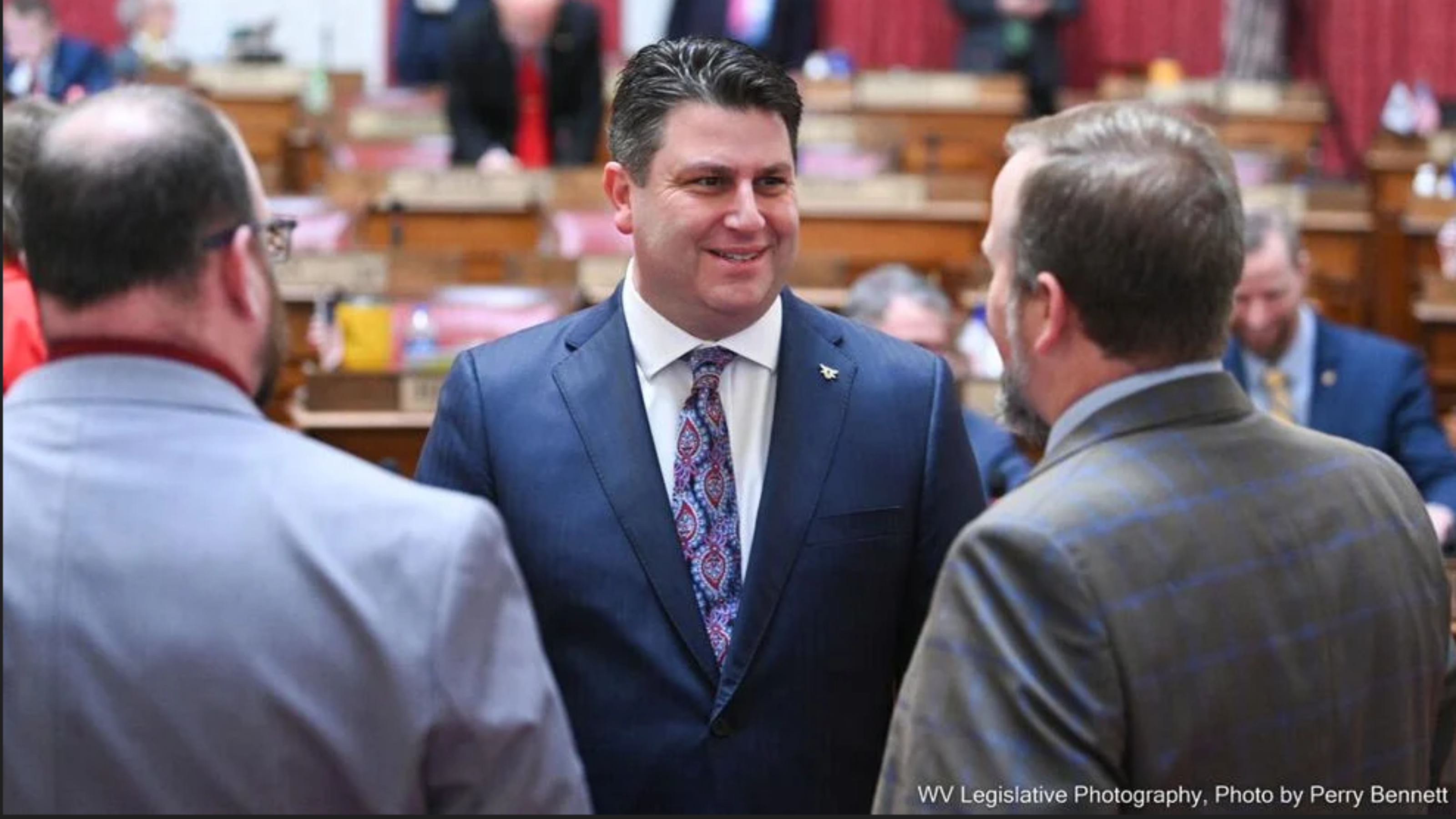 Former Delegate Doug Skaff on the House floor