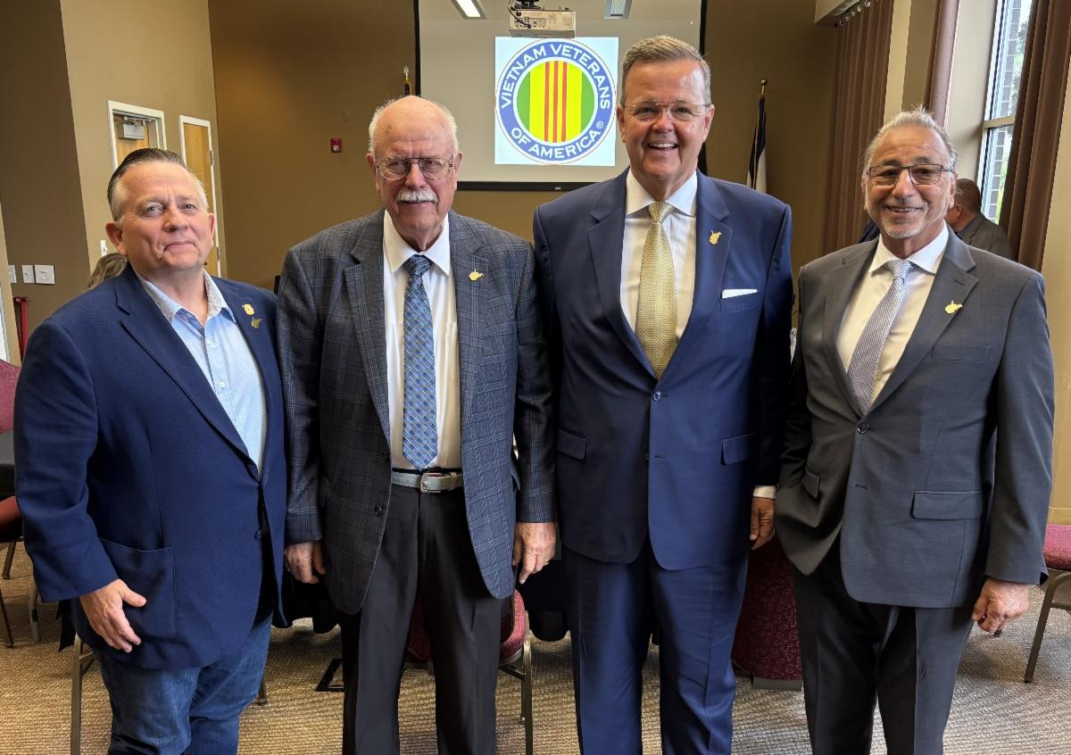 VVA leadership meeting with WV Secretary of State Kris Warner in Bridgeport