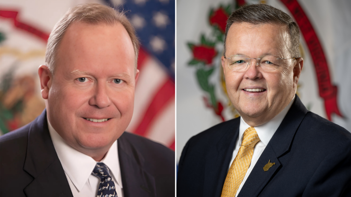 Executive Director and Acting Secretary of WV Dept. of Economic Development Mike Graney and WV Secretary of State Kris Warner