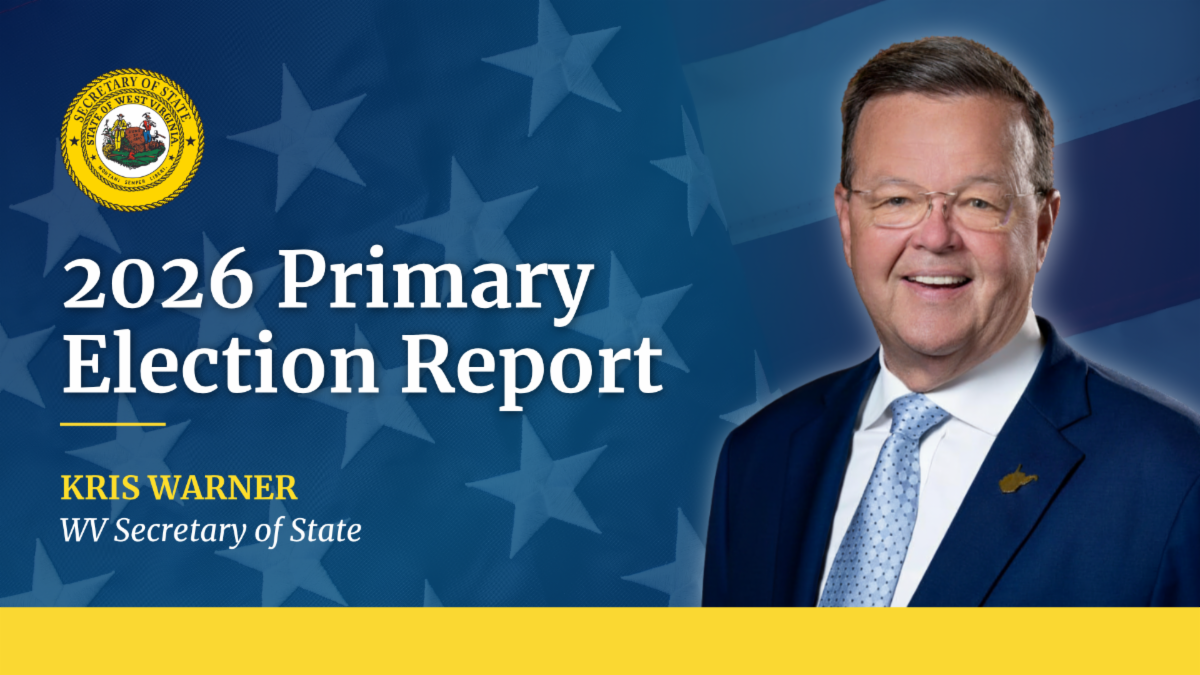 2026 Primary Election Report - Kris Warner, WV Secretary of State